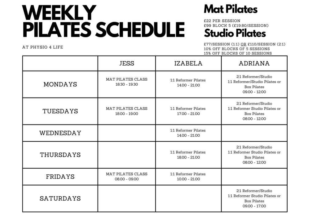 Pilates in putney