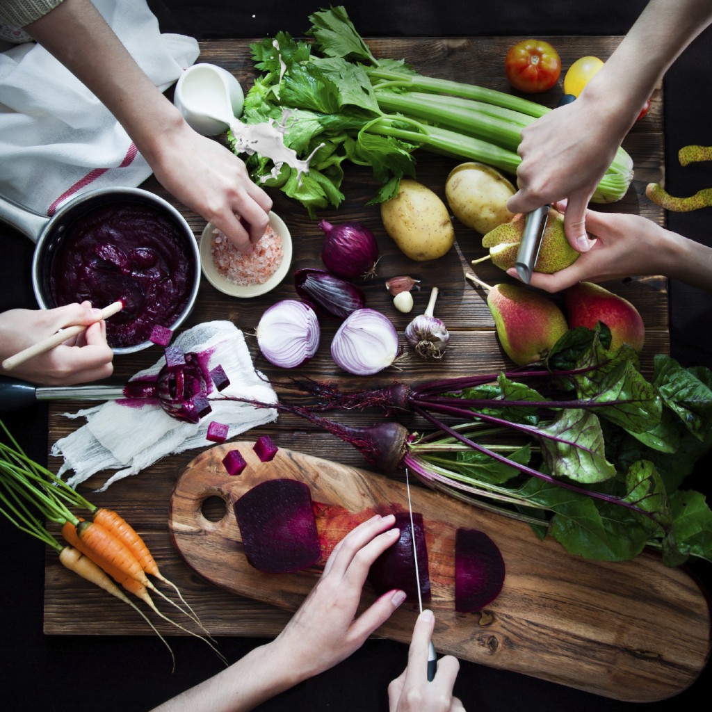 Cooking Beetroot soup